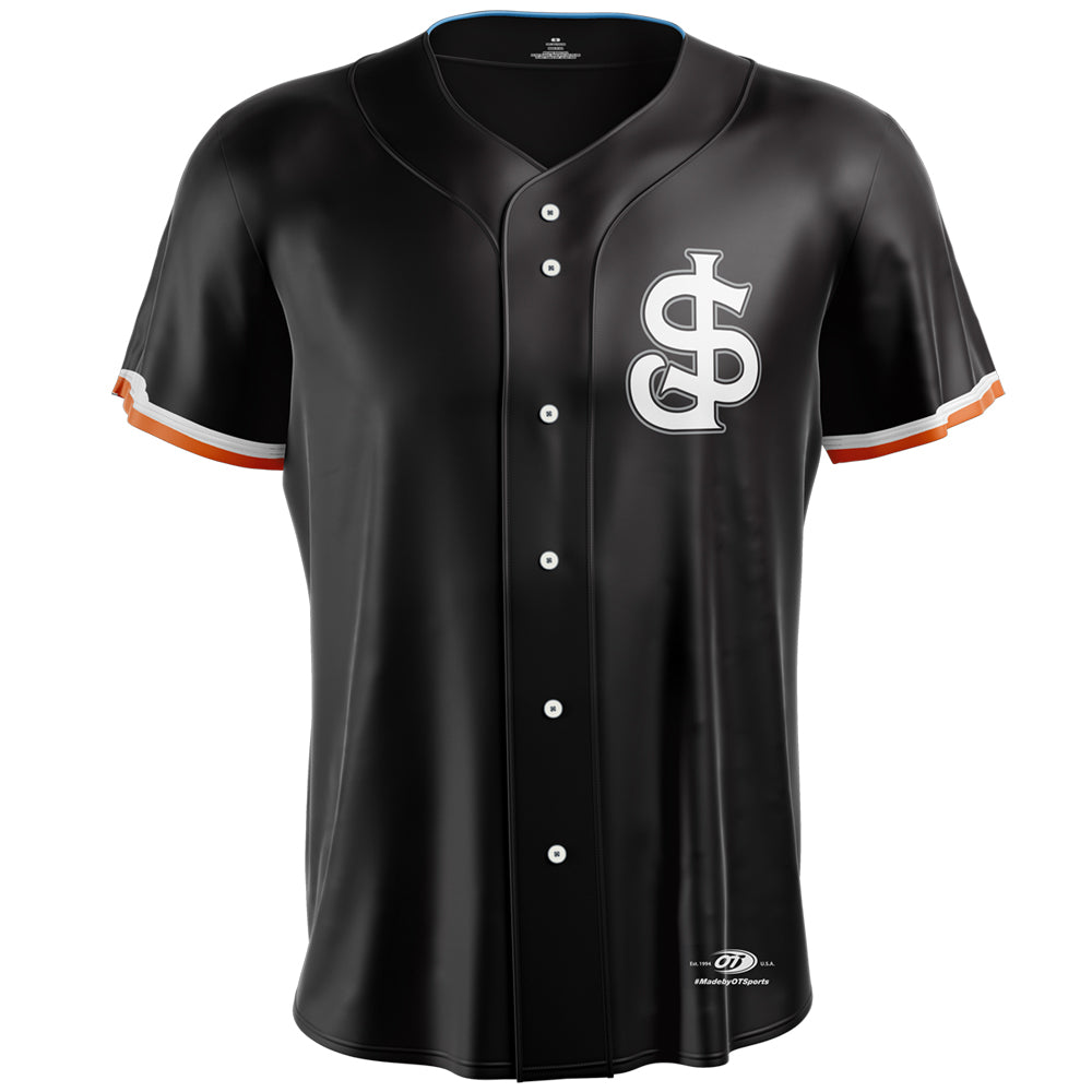 San Jose Giants Replica Sublimated Black Jersey – San Jose Giants