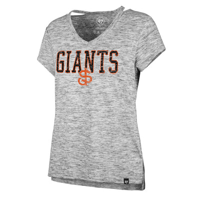 San Jose Giants 47 Brand Women's Cut Out V-Neck