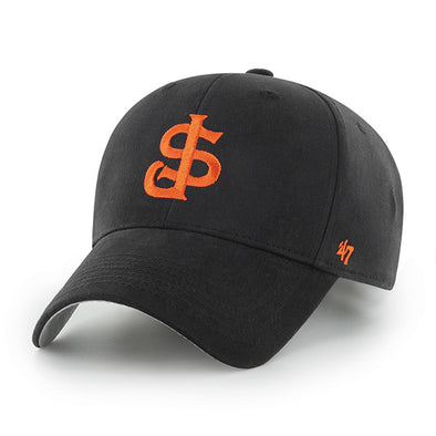 San Jose Giants COPA White-Burnt Orange-Black Fitted Hat
