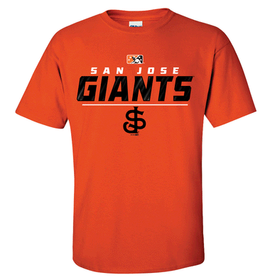 San Jose Giants Bimm Ridder Classic Orange Tee San Jose Giants Dugout Store